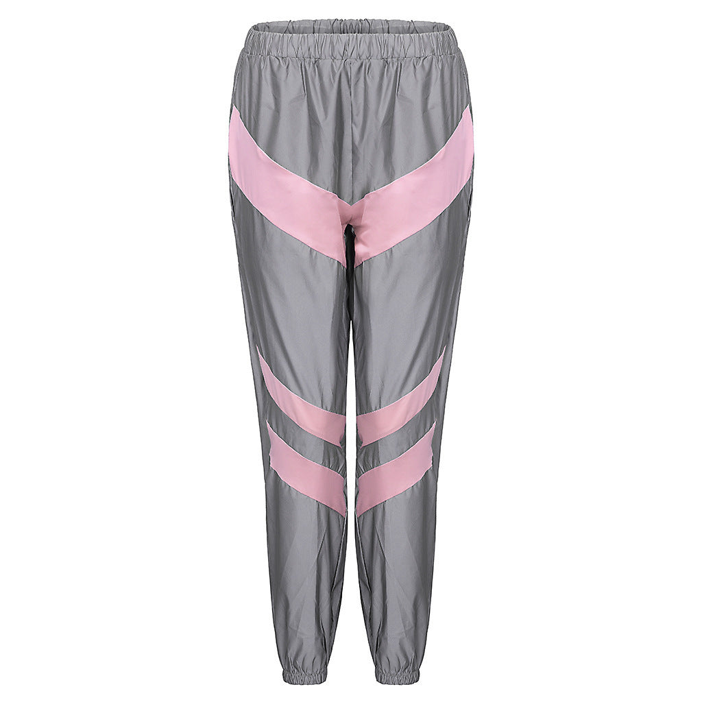 Summer Reflective Two Pieces Sportswear for Women