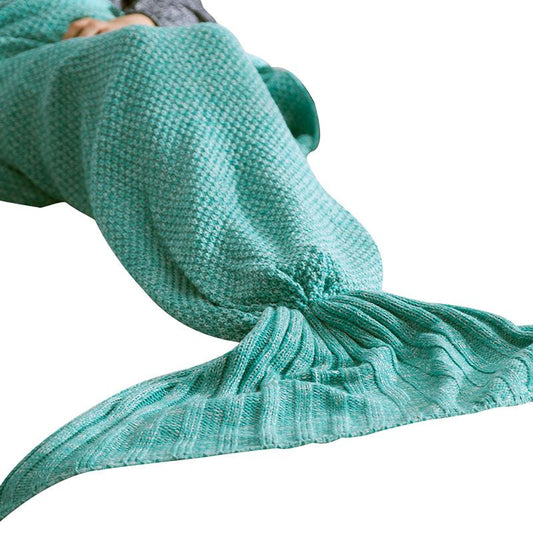 Knitting Mermaid Blanket--Free Shipping at meselling99