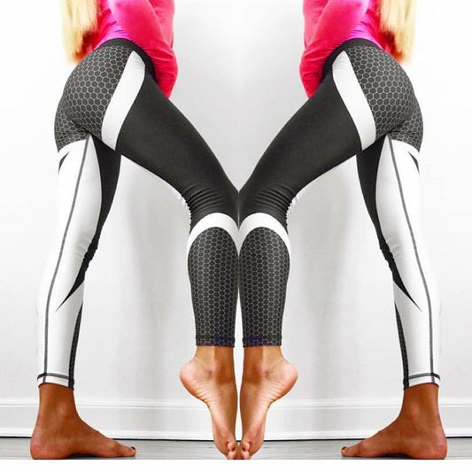 Sexy Geometry Design Yoga Leggings
