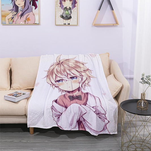 Animation Seraph Print Fleece Soft Blanket-3-50*60(inch)-Free Shipping at meselling99