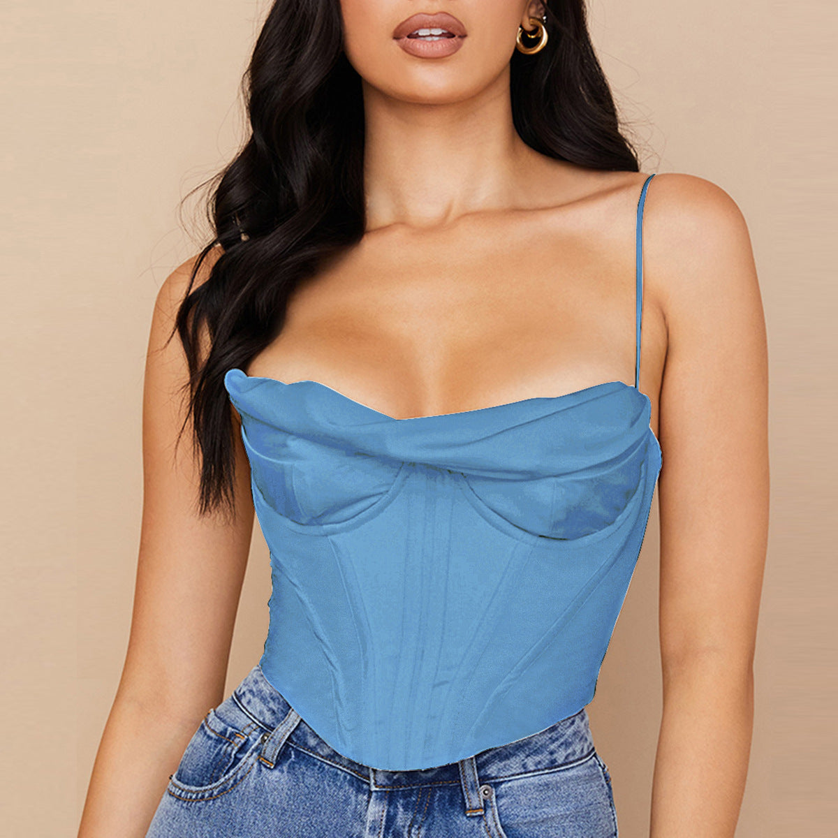Sexy Satin Tank Tops for Women