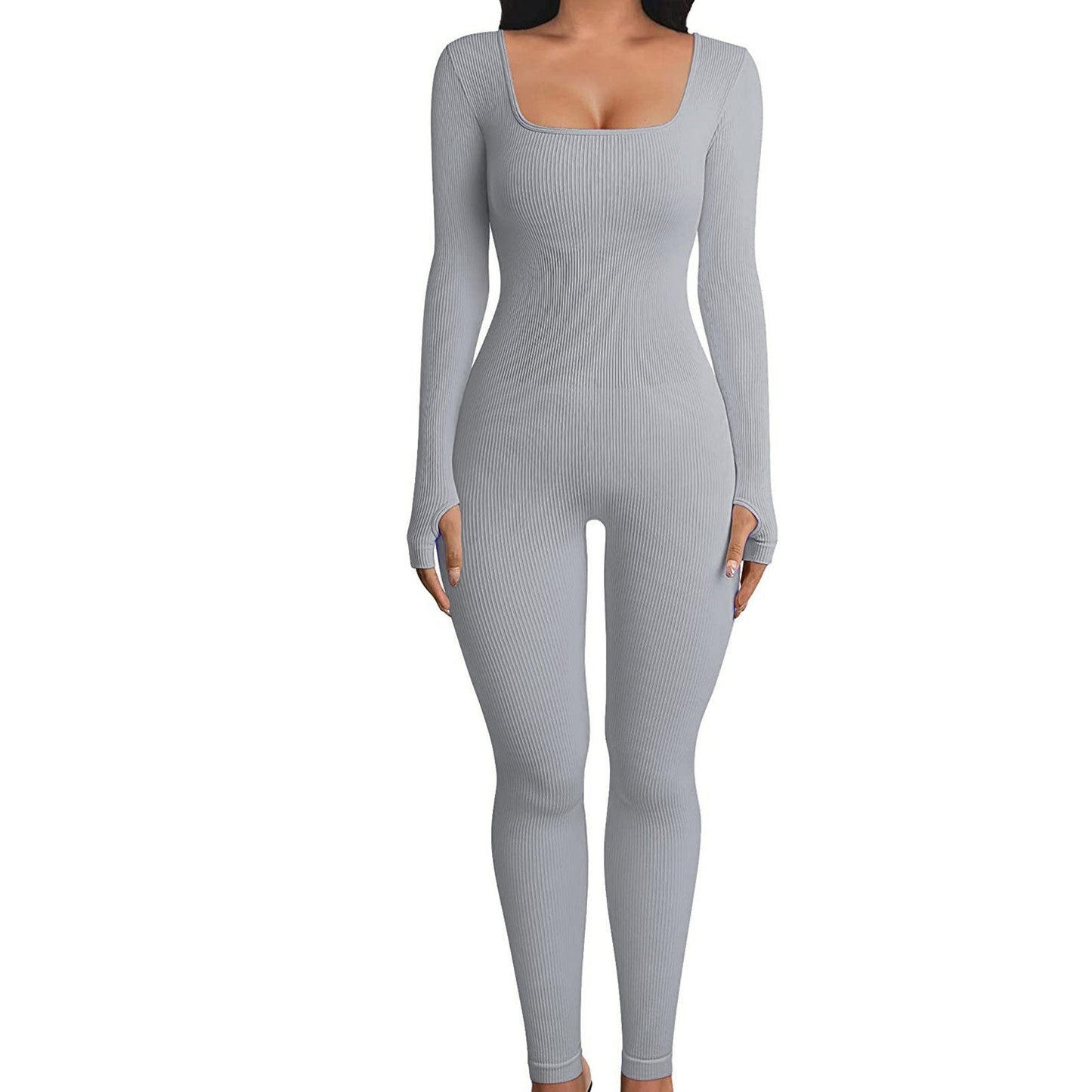 Sexy Long Sleeves Yoga Sports Jumpsuits