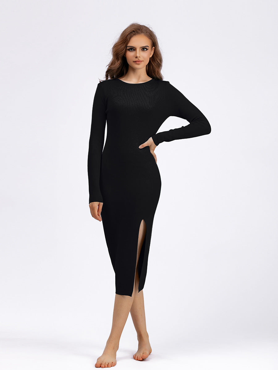 Sexy Knitted Long Bodycon Dresses