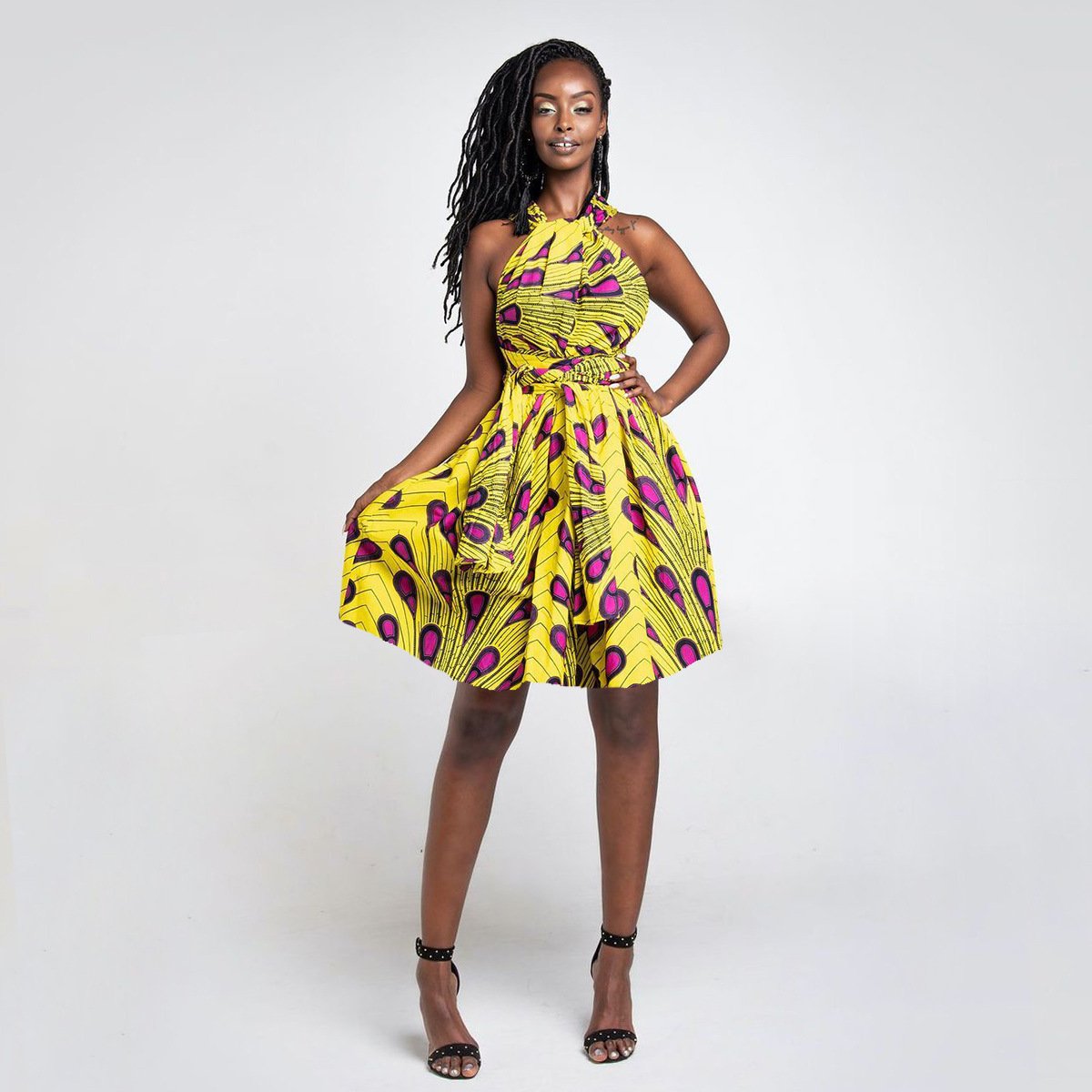 African Girl Summer Sexy Dresses