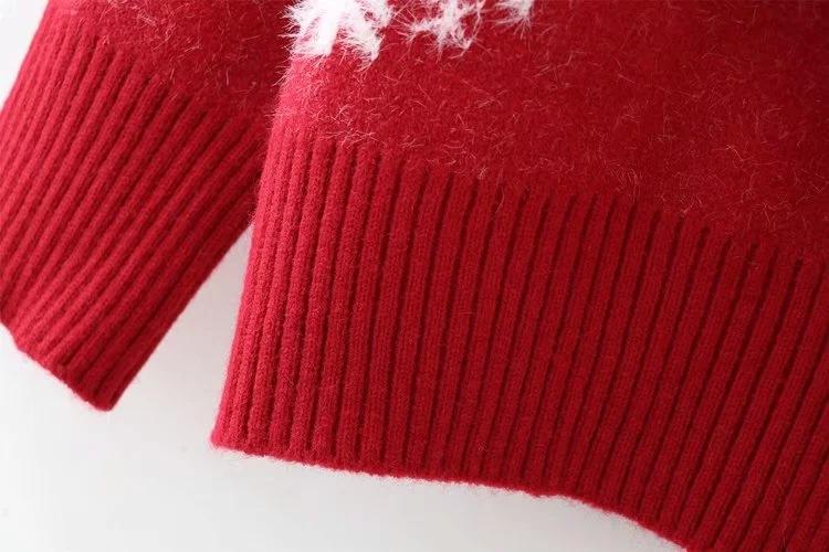 Christmas Snowflake High Neck Knitting Women Sweaters--Free Shipping at meselling99