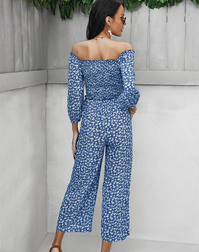 Fashion Off The Shoulder Women Jumpsuits Rompers