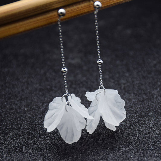 Sweety Sterling Silver Forever Flowers Women Earrings-Earrings-JEWELRYSHEOWN