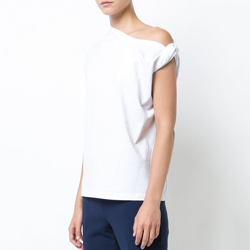 Designed Summer Cotton T Shirts for Women