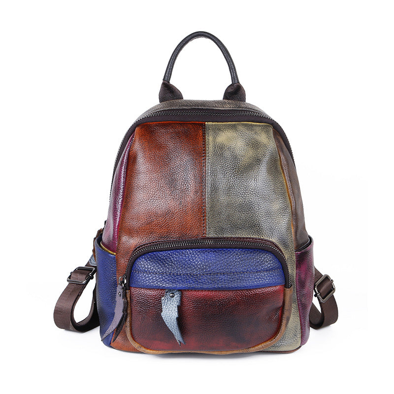 Handmade Leather Backpack for Women-Leatehr Backpack-Style3-Free Shipping Leatheretro