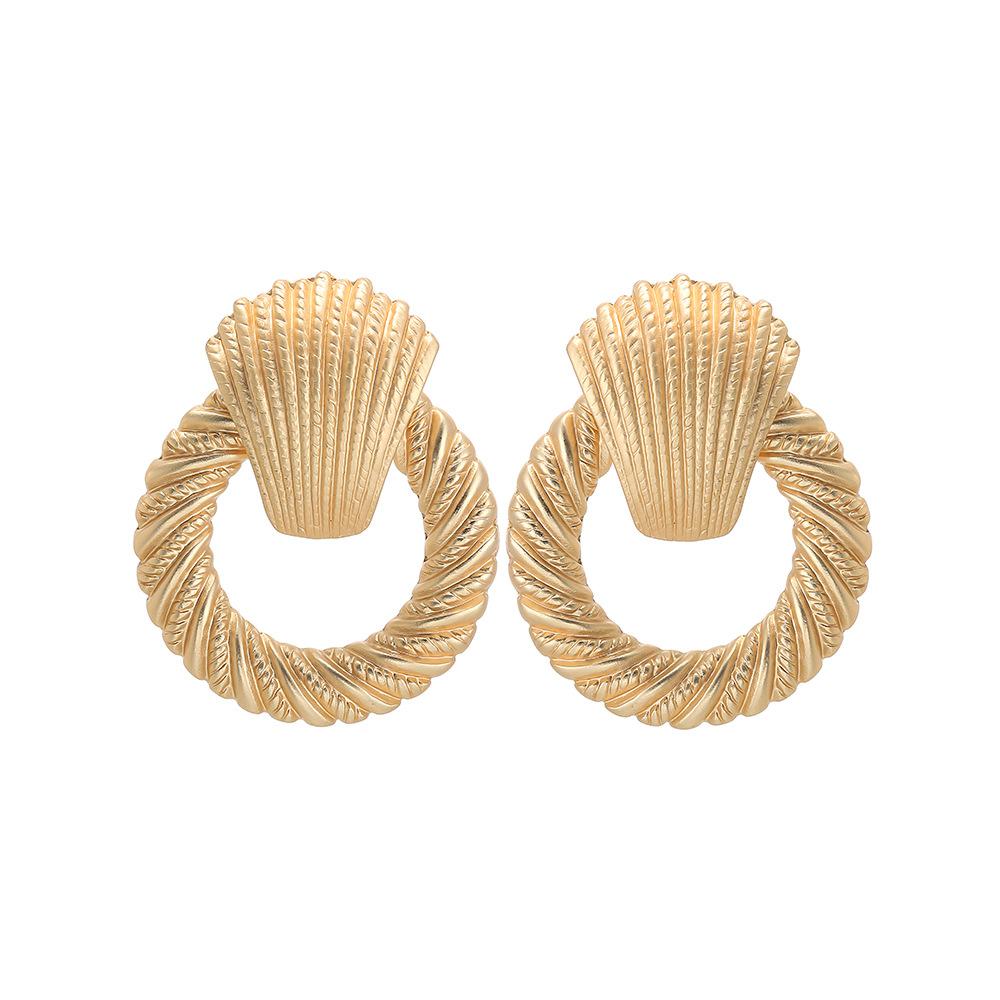 Women Geometry Design Fashion Earrings-Earrings-JEWELRYSHEOWN