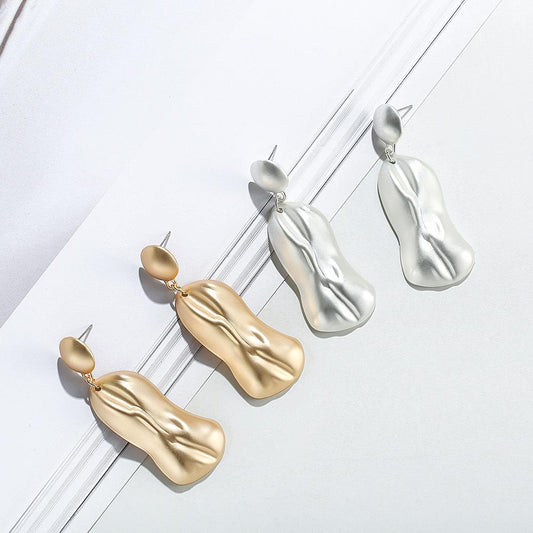 Fashion Women Peanut Design Earrings-Earrings-JEWELRYSHEOWN