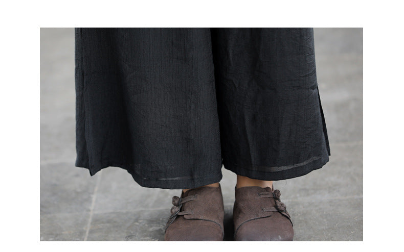Summer Linen Casual Pants for Women-Pants-JEWELRYSHEOWN