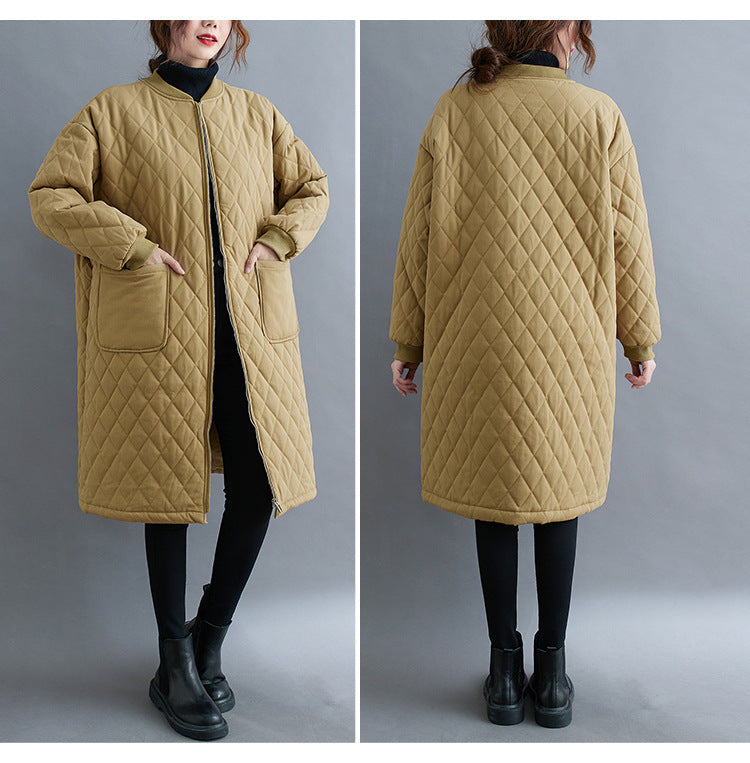 Winter Cotton Plus Sizes Coats for Women