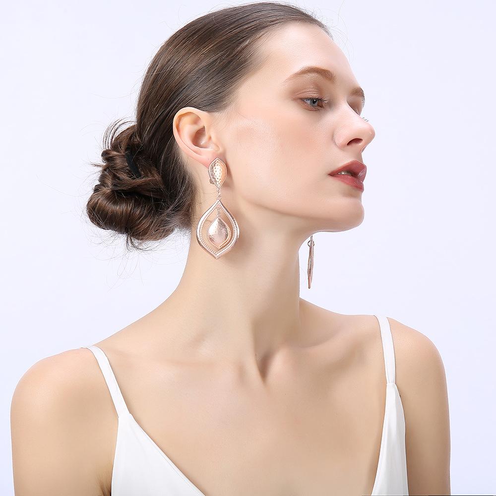 Bohemian Geometry Pattern Women Earrrings-Earrings-JEWELRYSHEOWN