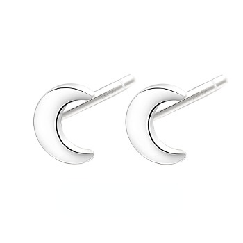 Fashion Designed Sterling Silver Earring Studs-Earrings-JEWELRYSHEOWN