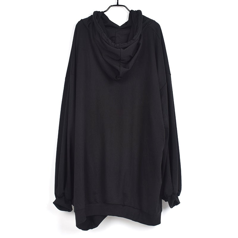 Black Long Sleeves Winter Hoodies for Women-Shirts & Tops-JEWELRYSHEOWN
