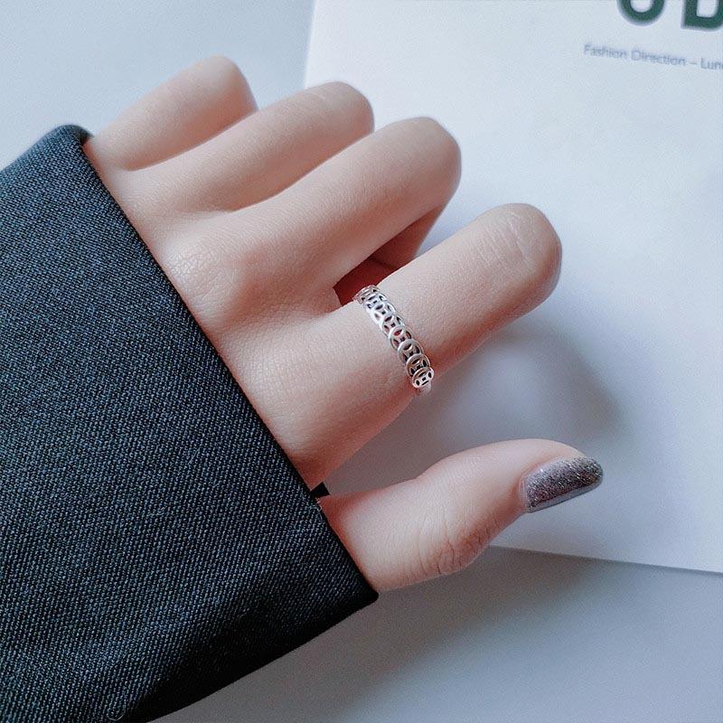 Good Fortune Designed Sliver Rings for Women-Rings-JEWELRYSHEOWN
