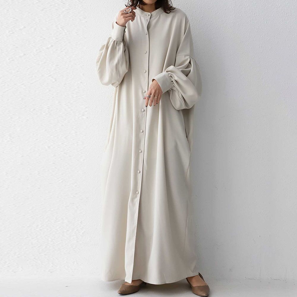 Casual Double Sided Long Cozy Dresses-Dresses-JEWELRYSHEOWN