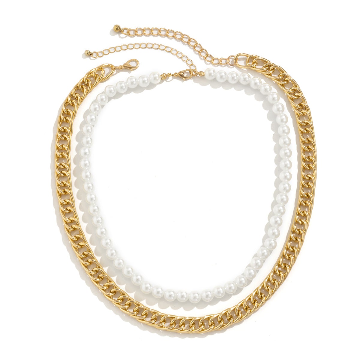 Hip Hop Style Chain Desgin Necklaces for Women-Necklaces-JEWELRYSHEOWN