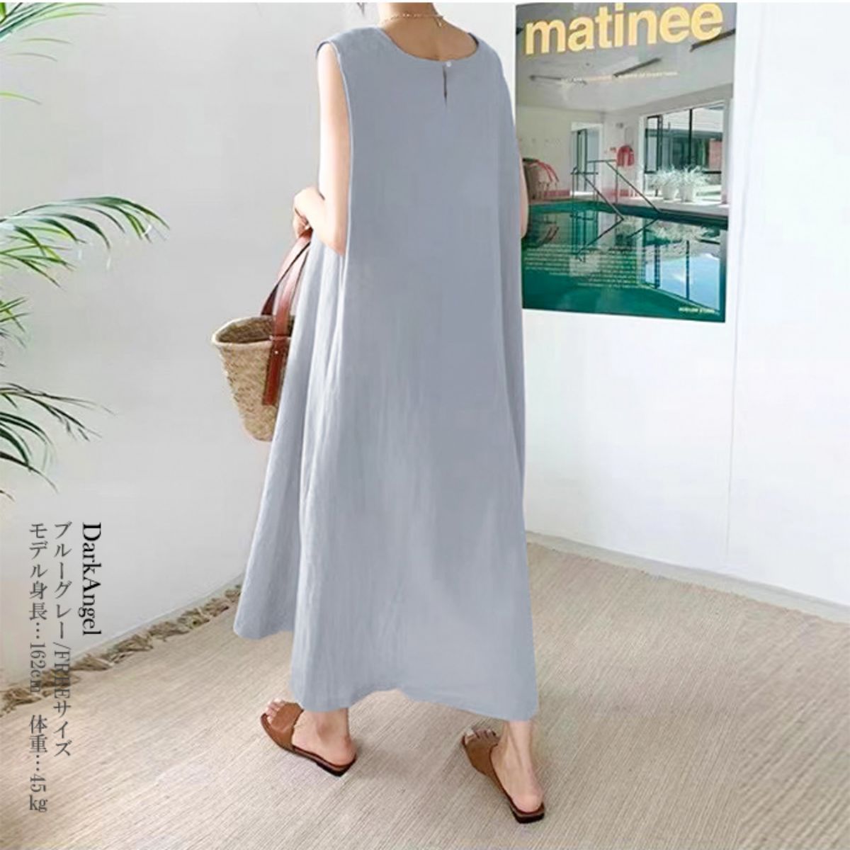 Casual Linen Summer Long Cozy Dresses