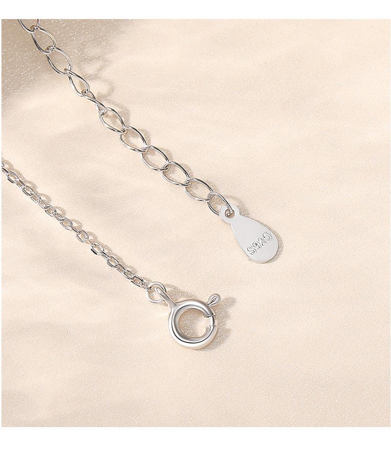 Merry Christmas Design Serling Sliver Necklace for Women-Necklaces-JEWELRYSHEOWN