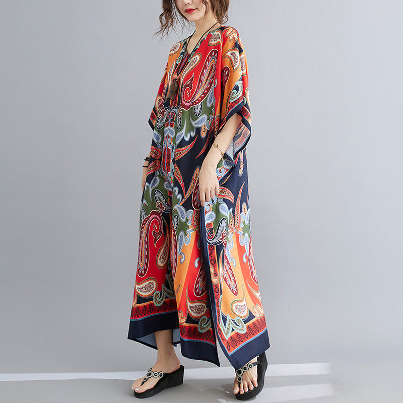 Casual Summer Plus Sizes Long Loose Dresses