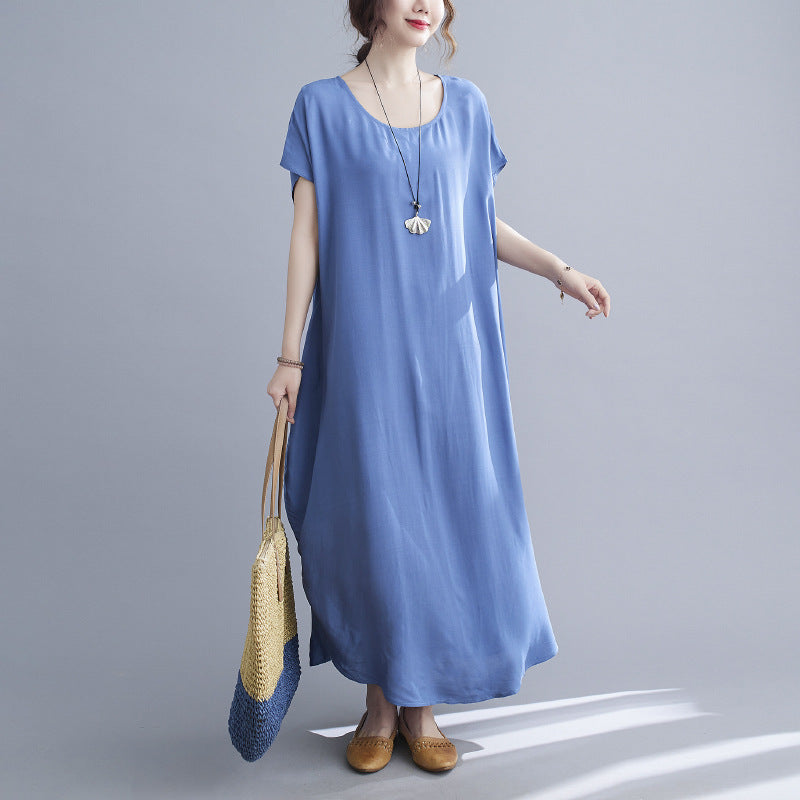 Summer Simple Design Long Cozy Dresses