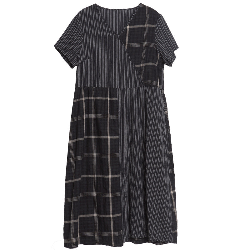 Vintage Linen Summer Long Dresses-Dresses-JEWELRYSHEOWN