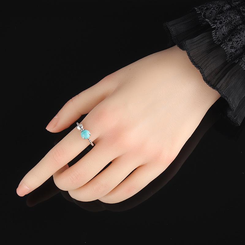 Antique Sweetheart Design Serling Silver Rings for Women-Rings-JEWELRYSHEOWN
