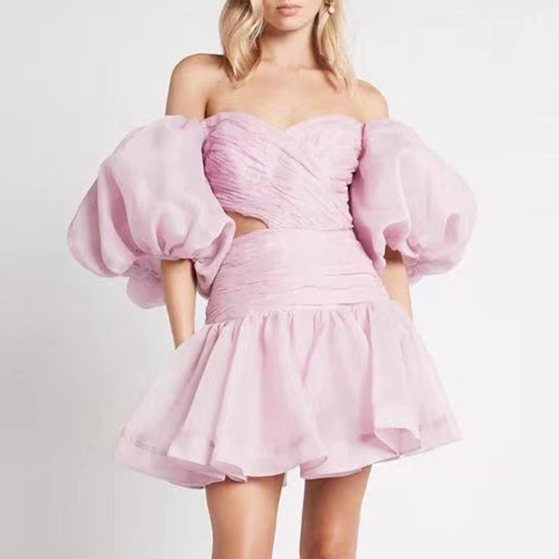 Sexy Designed Off The Shoudler Mini Dresses