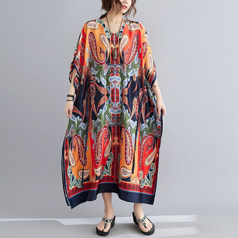 Casual Summer Plus Sizes Long Loose Dresses