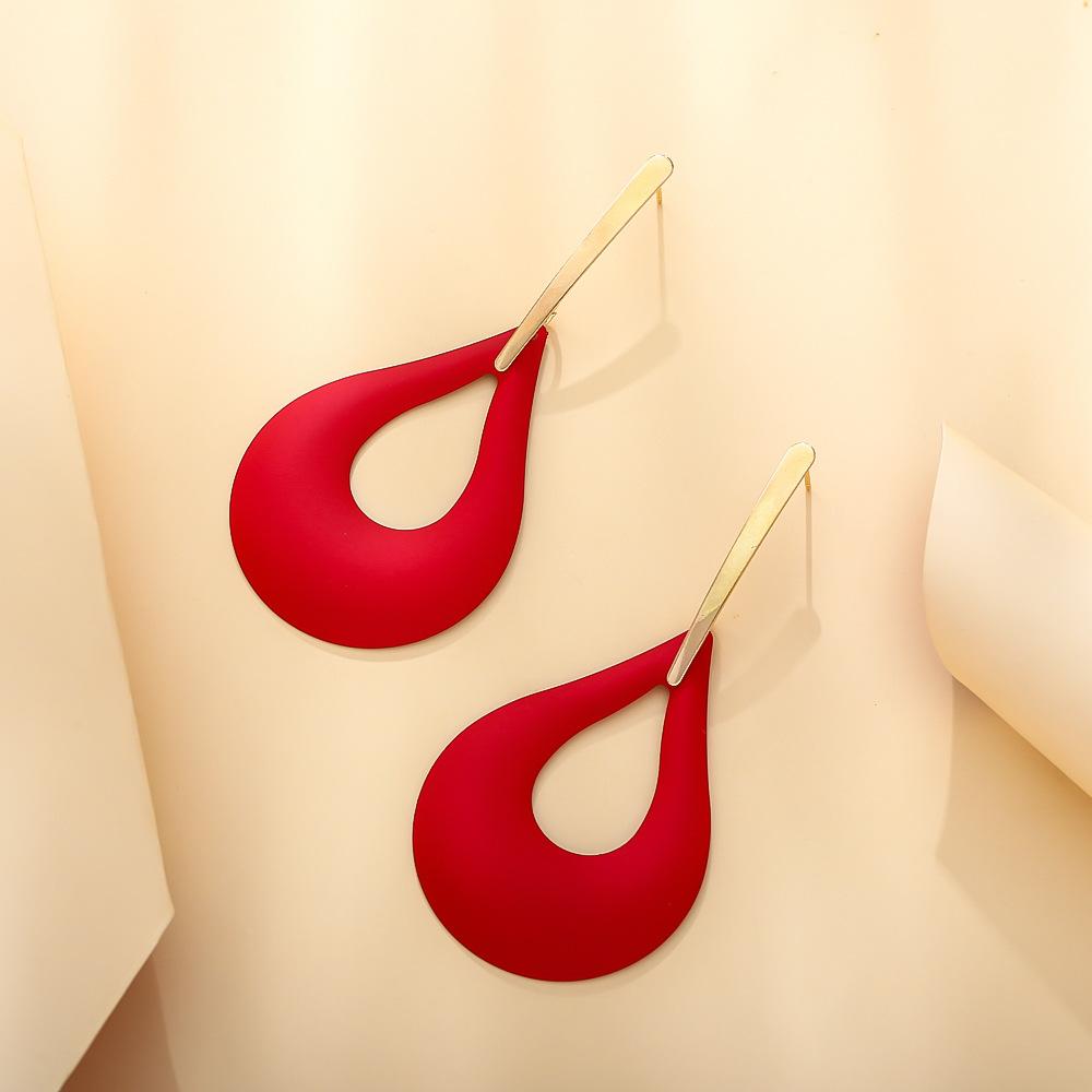 Fashion Geometry Design Women Drop Earrings-Earrings-JEWELRYSHEOWN