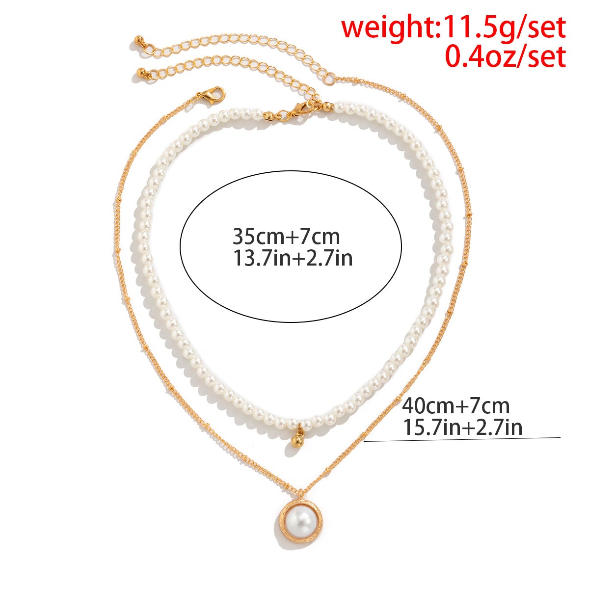 Fashion Metal Sweetheart Design Necklace for Women-Necklaces-JEWELRYSHEOWN