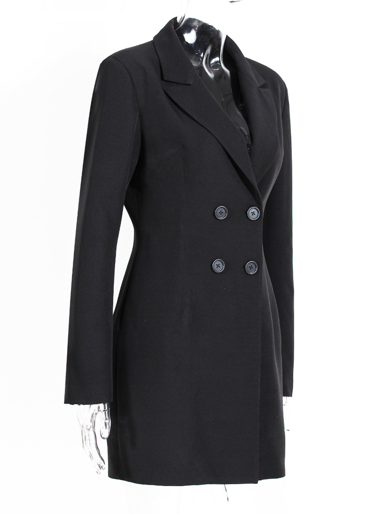 Black Blazer Overcoat and Designed Tulle Skirts