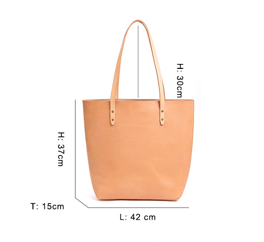 Women Luxury Large Storage Leather Tote Handbags W8754-Leather Women Bags-Brown-Free Shipping Leatheretro